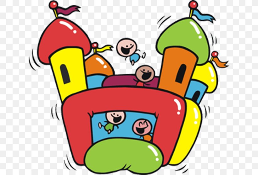 Inflatable Bouncers Castle Party Clip Art, PNG, 638x558px, Inflatable Bouncers, Area, Artwork, Carnival, Cartoon Download Free