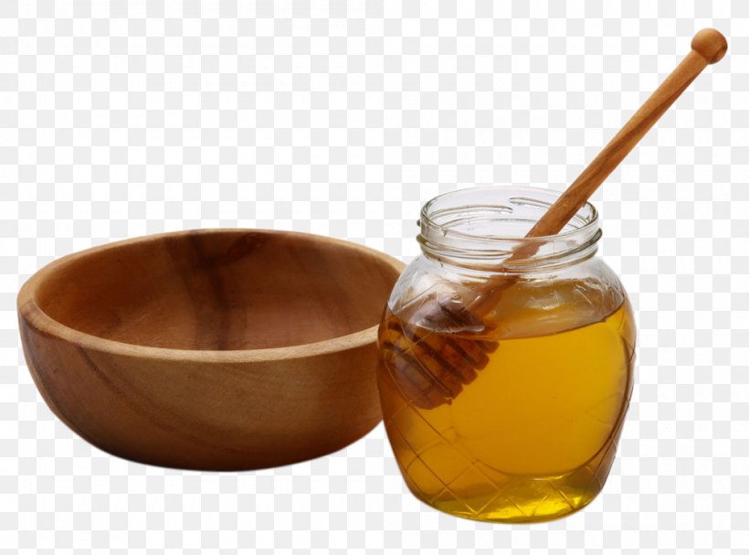 Bee Jar Glass Honey, PNG, 1000x741px, Bee, Caramel Color, Cup, Flavor, Food Download Free