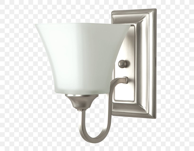 Sconce Lighting Brushed Metal Milk Glass, PNG, 640x640px, Sconce, Brass, Brushed Metal, Glass, Light Fixture Download Free