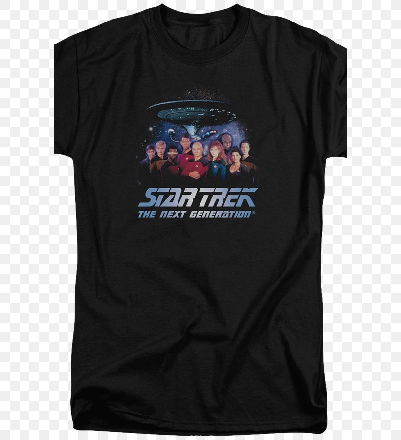 T-shirt Star Trek Sleeve Jean-Luc Picard, PNG, 600x900px, Tshirt, Active Shirt, Black, Brand, Clothing Download Free