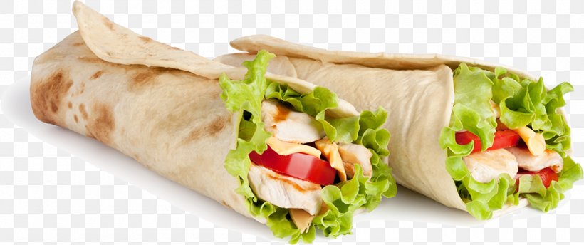 Wrap Wräp & Co Shawarma Burrito Vegetarian Cuisine, PNG, 1000x420px, Wrap, Appetizer, Burrito, Corn Tortilla, Cuisine Download Free