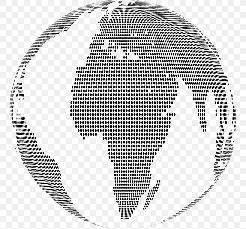 Globe World Map Earth, PNG, 756x764px, Globe, Black And White, Cartography, Earth, Geography Download Free