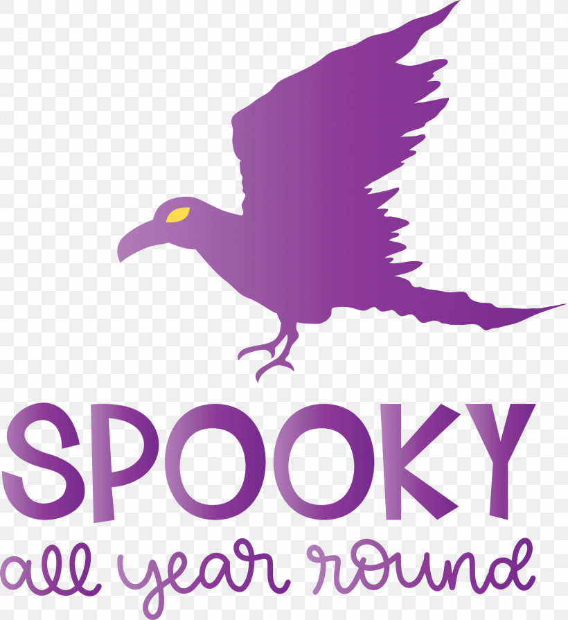 Spooky Halloween, PNG, 2747x3000px, Spooky, Beak, Biology, Birds, Halloween Download Free