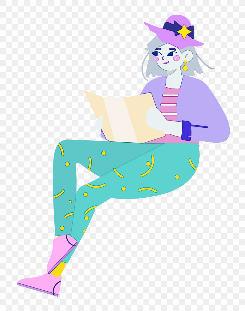 Lavender, PNG, 1970x2500px, Sitting, Cartoon, Clothing, Geometry, Girl Download Free