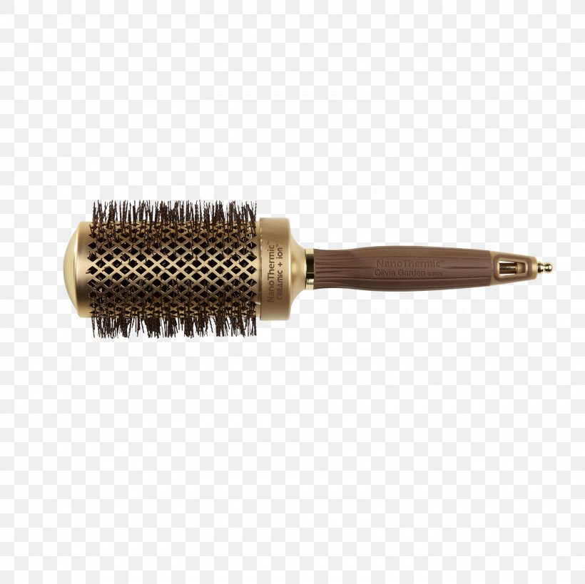 Olivia Garden Ceramic Ion Brush Olivia Garden Ceramic + Ion Nano Thermic Thermal Brush Hairbrush Olivia Garden Ceramic + Ion Thermal Brush Ci, PNG, 1600x1600px, Brush, Bristle, Ceramic, Hair, Hair Care Download Free