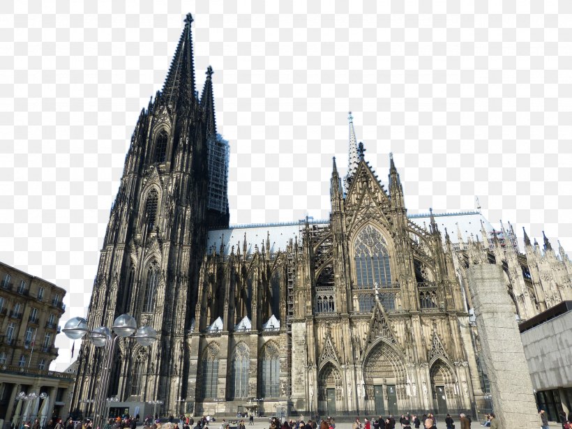 Cologne Cathedral Travel Tourism Tourist Attraction, PNG, 2560x1920px, Cologne Cathedral, Architecture, Building, Cathedral, Church Download Free