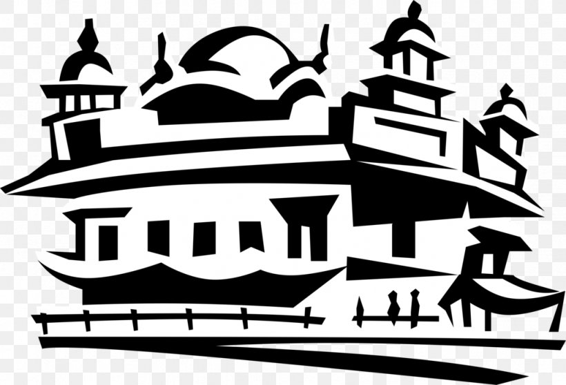 Harmandir Sahib Clip Art Vector Graphics Illustration Image, PNG, 1028x700px, Harmandir Sahib, Amritsar, Blackandwhite, Boat, Gurdwara Download Free