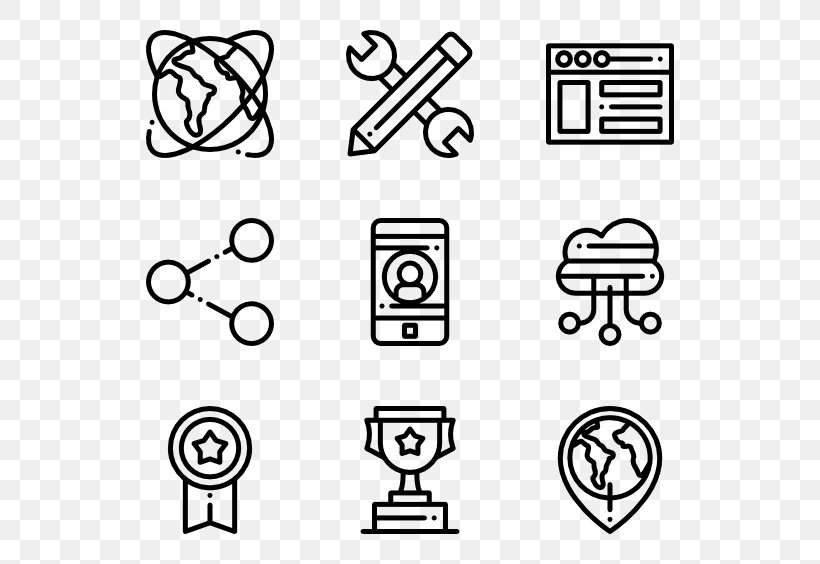 Icon Design Desktop Wallpaper Résumé Clip Art, PNG, 600x564px, Icon Design, Area, Avatar, Black, Black And White Download Free