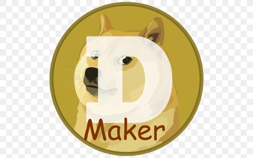 Dogecoin Cartoon Snout, PNG, 512x512px, Dog, Akita, Alaskan Malamute, Android, Bear Download Free