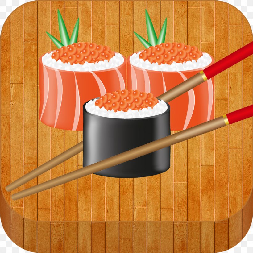 Sushi Japanese Cuisine California Roll Dish Recipe, PNG, 1024x1024px, Sushi, Appgratis, Avocado, California Roll, Chopsticks Download Free