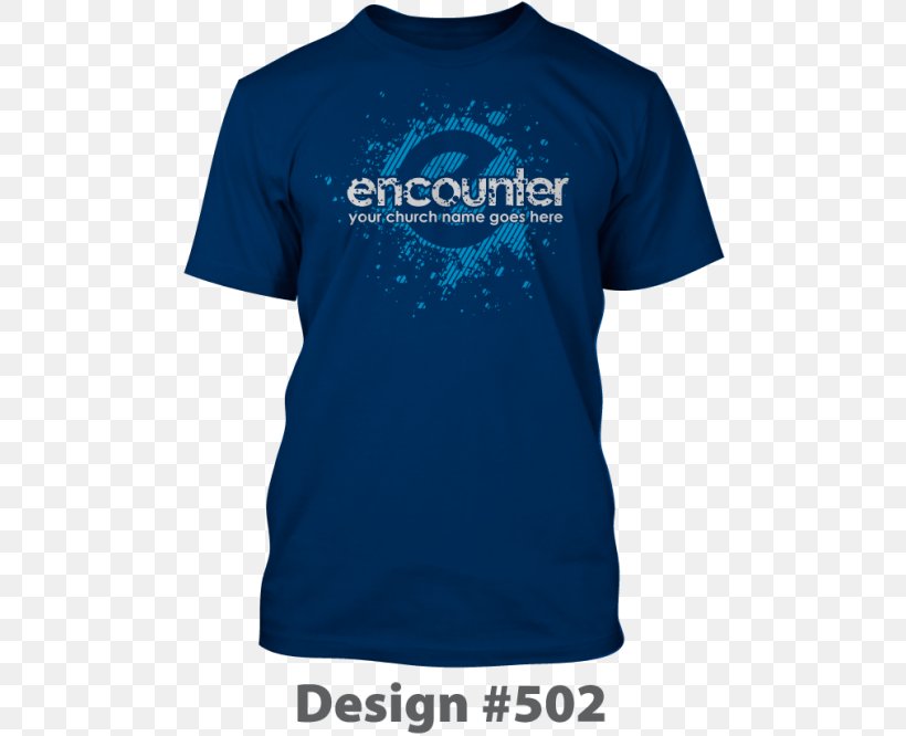 T-shirt Youth Ministry Logo Sleeve, PNG, 500x666px, Tshirt, Active Shirt, Blue, Brand, Christian Ministry Download Free