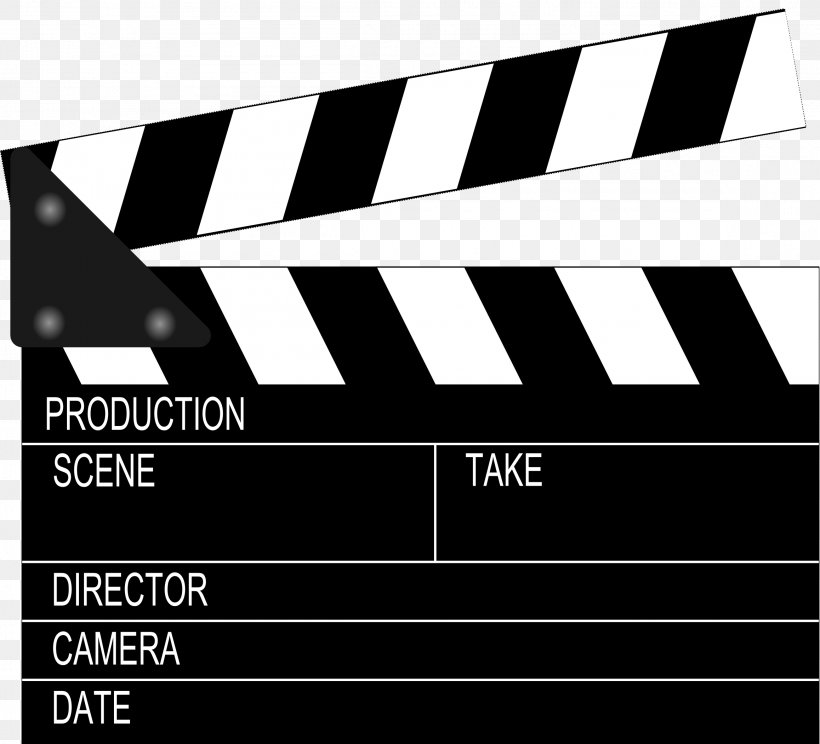 Clapperboard Film Director Clip Art, PNG, 2316x2103px, Clapperboard, Black And White, Brand, Clapper, Clapping Download Free