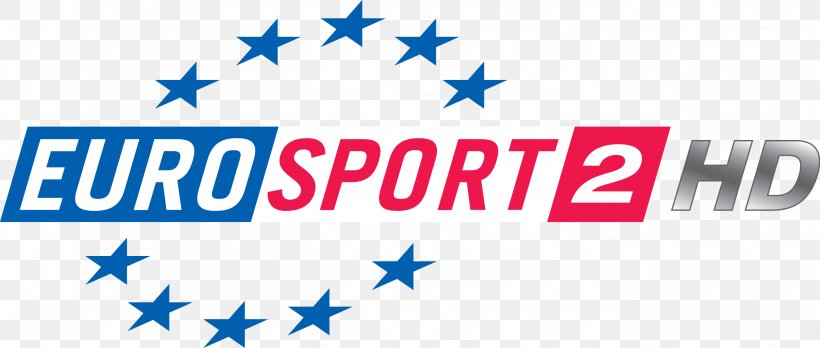 Eurosport 2 Television Channel Eurosport 1 High-definition Television, PNG, 2728x1161px, Eurosport, Area, Blue, Brand, Broadcasting Download Free