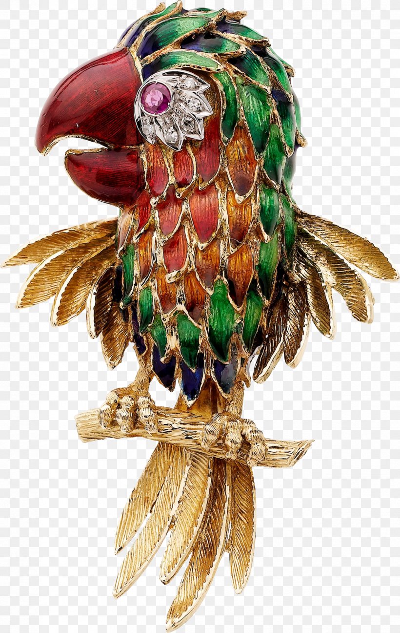 Parrot Brooch Ruby Jewellery Clip Art, PNG, 1262x1996px, Parrot, Beak, Bitxi, Brooch, Carat Download Free
