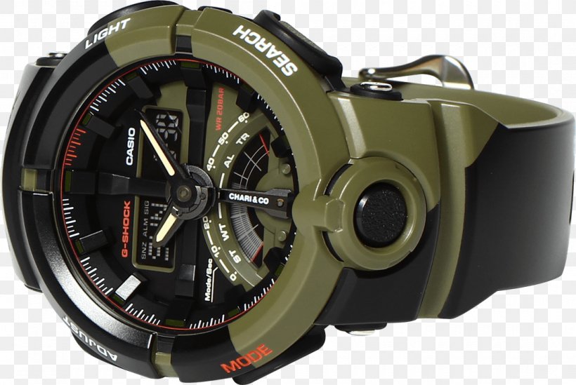 Shock-resistant Watch G-Shock GA100 Casio, PNG, 1100x737px, Watch, Alarm Clocks, Brand, Casio, Chari Co Download Free