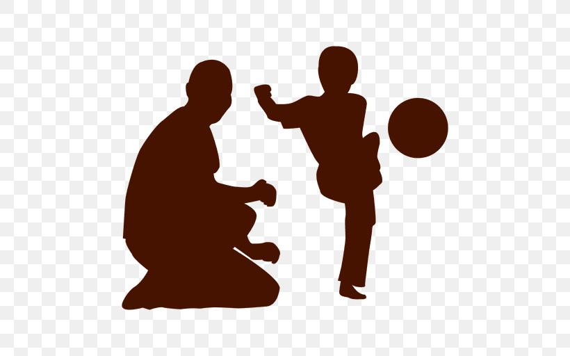 Silhouette Child Father, PNG, 512x512px, Silhouette, Child, Communication, Conversation, Father Download Free