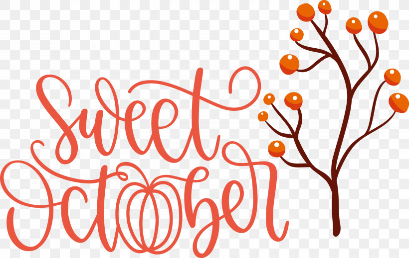 Sweet October October Fall, PNG, 2999x1901px, October, Autumn, Branching, Fall, Floral Design Download Free