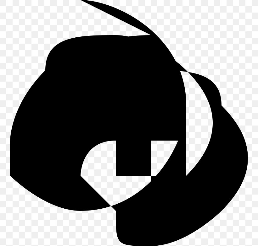 White Logo Clip Art, PNG, 756x784px, White, Artwork, Black, Black And White, Black M Download Free