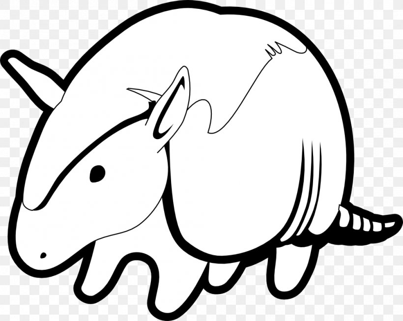 Armadillo Animal Wildlife Drawing Clip Art, PNG, 999x796px, Armadillo, Animal, Artwork, Black And White, Carnivora Download Free