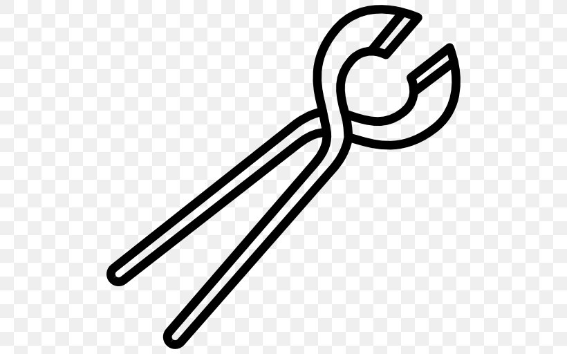 Pincers Clip Art, PNG, 512x512px, Pincers, Black And White, Hardware Accessory, Nipper, Pitchfork Download Free