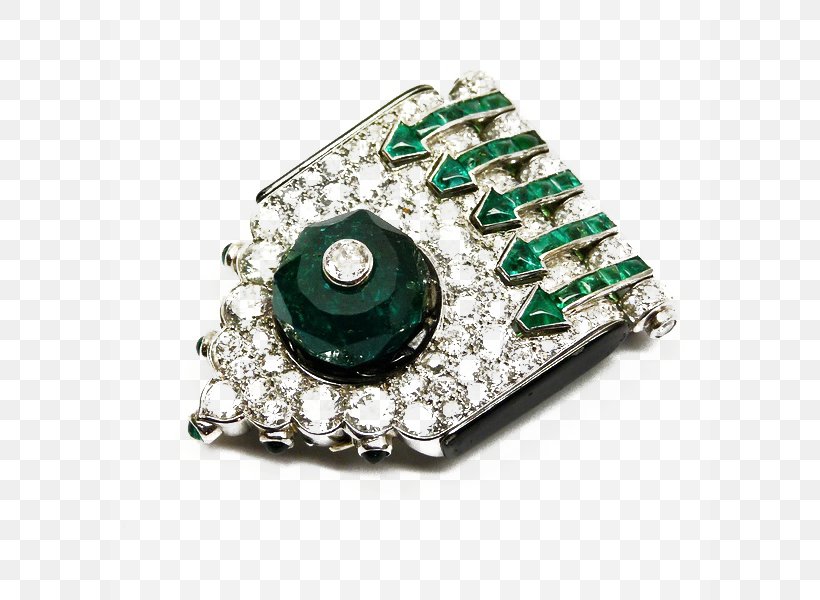 Emerald Jewellery Earring Diamond Brooch, PNG, 600x600px, Emerald, Art Deco, Art Jewelry, Bling Bling, Brooch Download Free