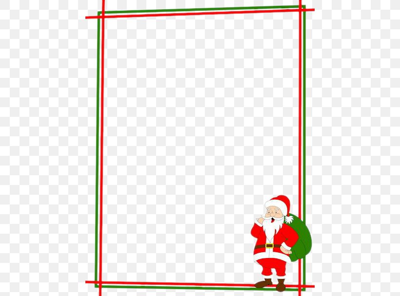 Santa Claus Christmas Clip Art, PNG, 470x608px, Santa Claus, Area, Border, Christmas, Christmas Card Download Free