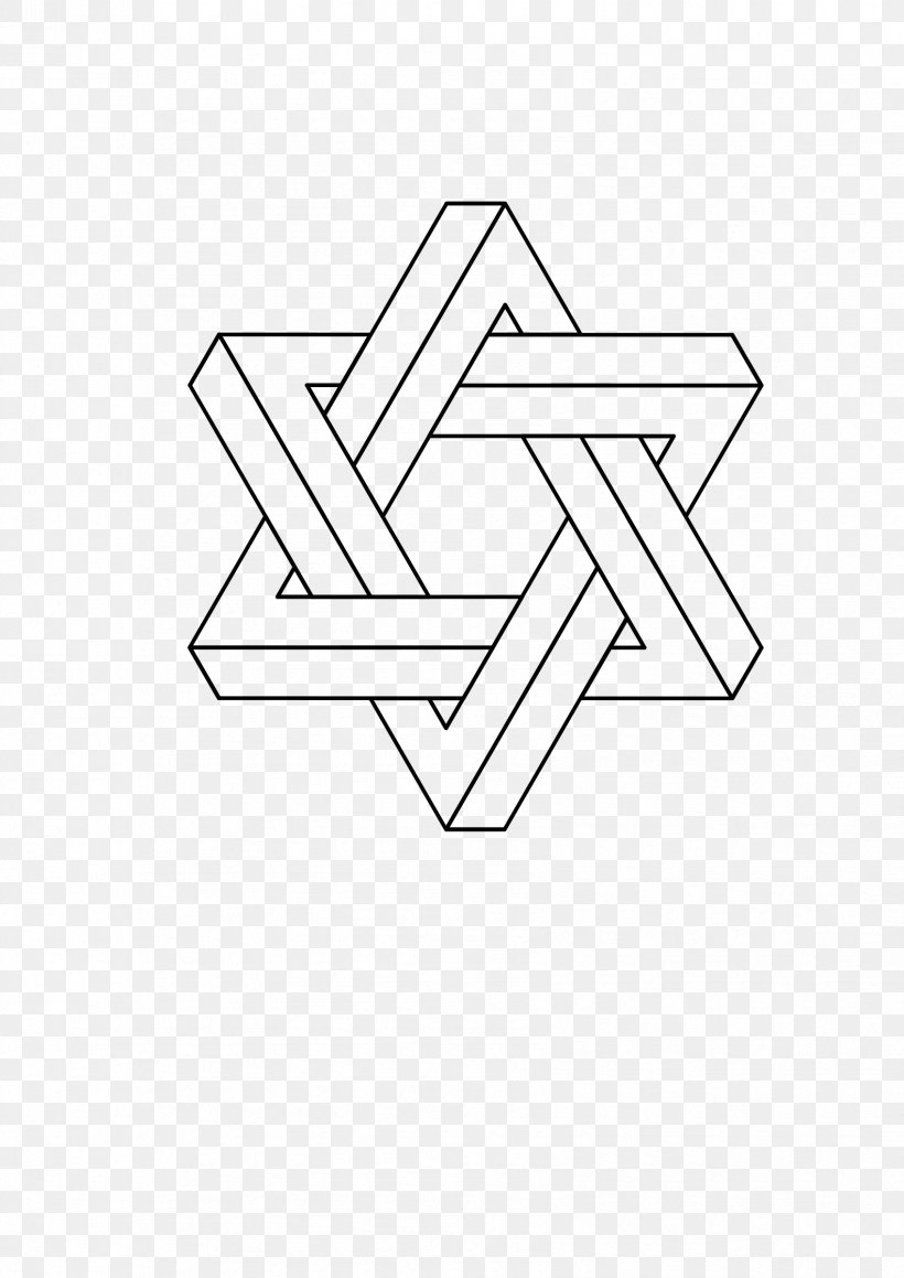 Star Of David Stencil Drawing, PNG, 1697x2400px, Star Of David, Area, Black And White, Brand, Drawing Download Free