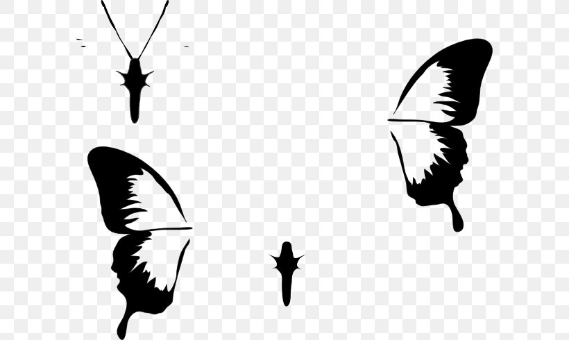 Butterfly Insect Drawing Clip Art, PNG, 600x490px, Butterfly, Arthropod, Black And White, Blog, Drawing Download Free