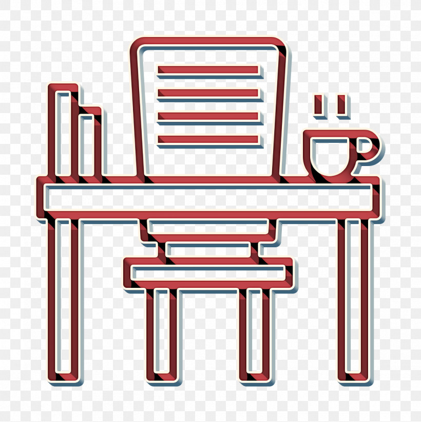 Classroom Icon Office Stationery Icon Desk Icon, PNG, 1162x1164px, Classroom Icon, Chair, Desk Icon, Furniture, Line Download Free