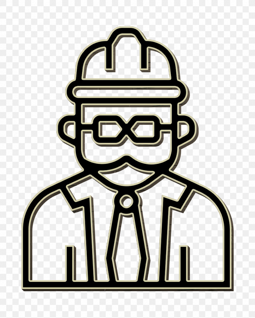 Jobs And Occupations Icon Foreman Icon, PNG, 932x1162px, Jobs And Occupations Icon, Coloring Book, Foreman Icon, Line, Line Art Download Free