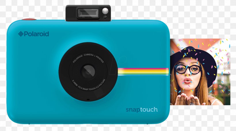 Polaroid Snap Touch Instant Camera Polaroid Corporation Zink, PNG, 3000x1665px, Polaroid Snap Touch, Camera, Camera Lens, Cameras Optics, Digital Camera Download Free