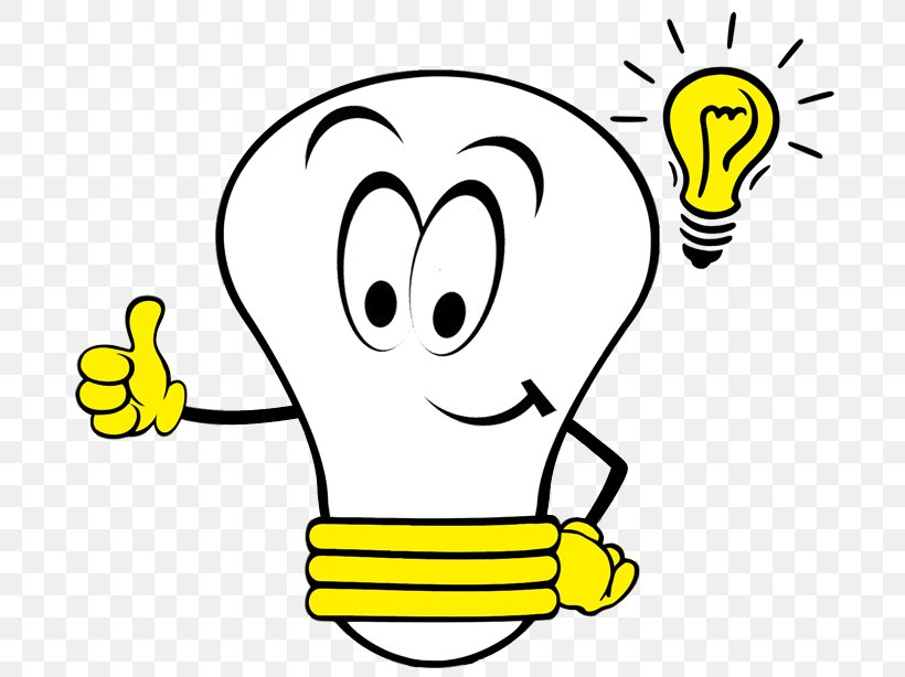 Incandescent Light Bulb Royalty-free Clip Art, PNG, 709x614px, Light, Area, Art, Black And White, Cartoon Download Free