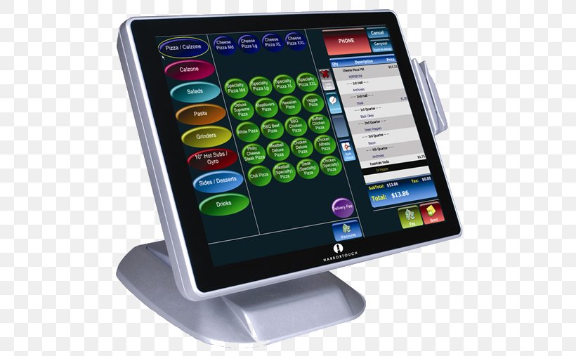 Point Of Sale Harbortouch Sales Merchant Fast Food Restaurant, PNG, 500x507px, Point Of Sale, Business, Business Process, Communication, Communication Device Download Free