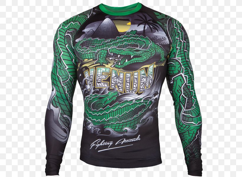 Rash Guard Venum Mixed Martial Arts Clothing Sleeve, PNG, 600x600px, Rash Guard, Boxing, Brazilian Jiujitsu, Clothing, Combat Download Free