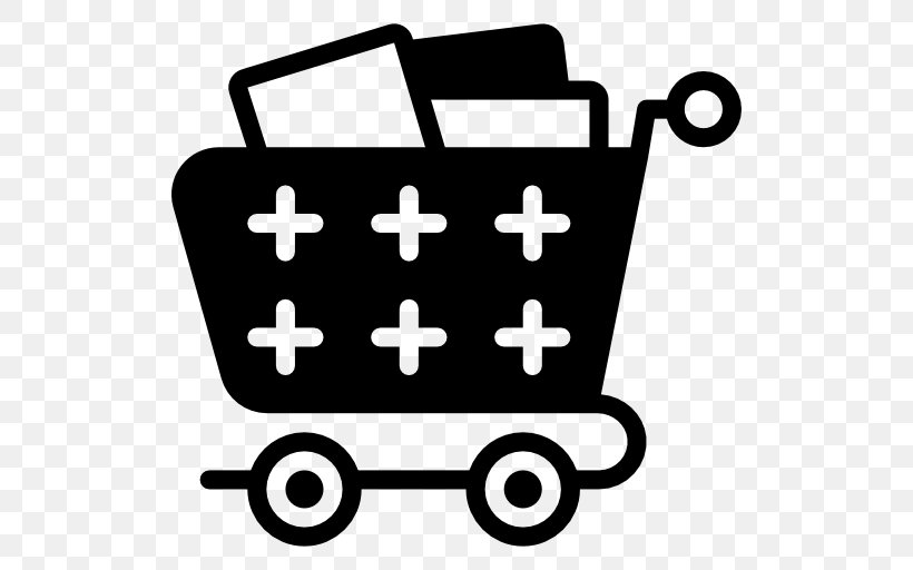 Shopping Cart Icon, PNG, 512x512px, Invoice, Area, Black And White, Bookkeeping, Expense Download Free