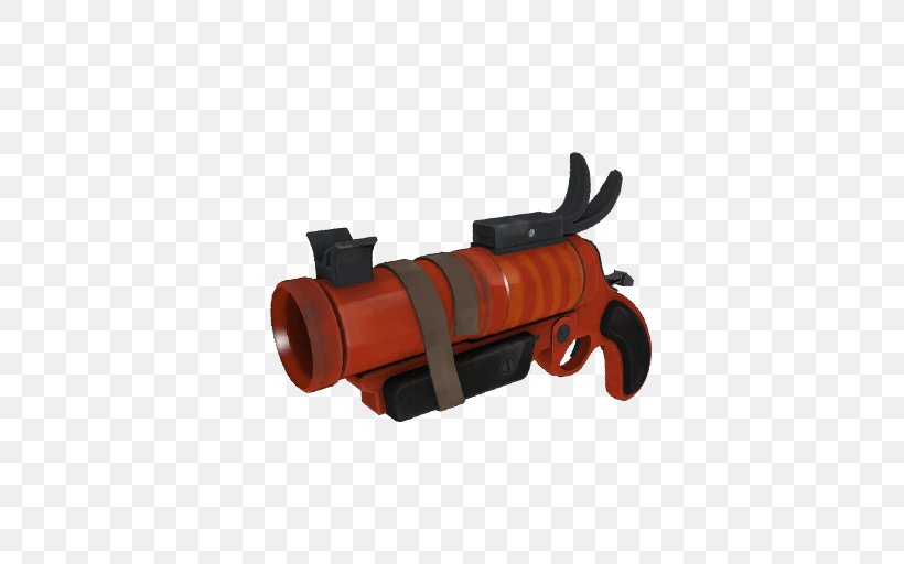 Team Fortress 2 Garry's Mod Weapon Video Game Detonator, PNG, 512x512px, Team Fortress 2, Detonator, Flamethrower, Flare Gun, Gun Download Free