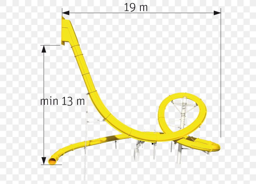 Water Slide AquaLoop Playground Slide Natatorium Vertical Loop, PNG, 633x591px, Water Slide, Aqualoop, Area, Diagram, Fiberglass Download Free