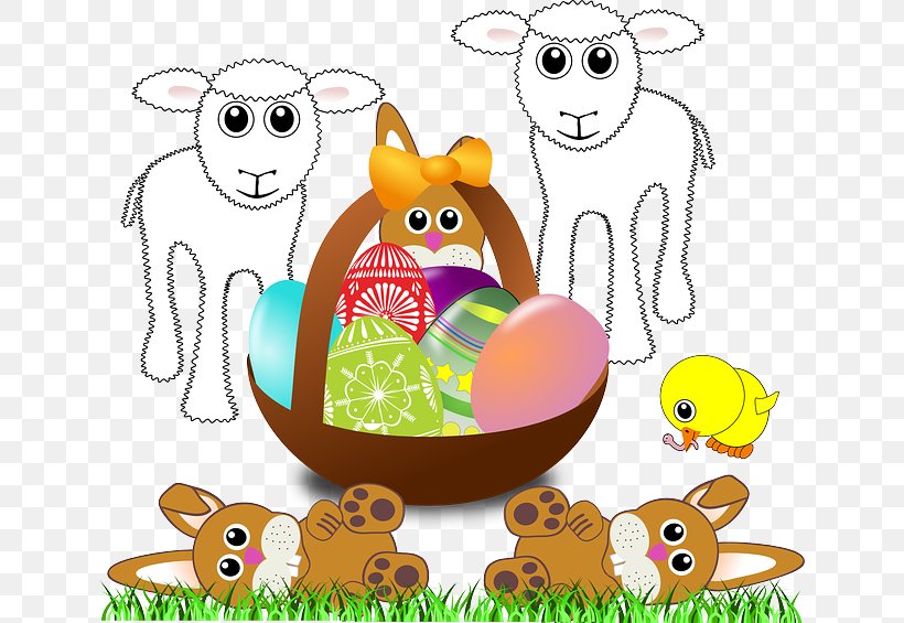 Easter Bunny Easter Egg Child Egg Hunt, PNG, 640x565px, Easter Bunny, Animal Figure, Area, Art, Artwork Download Free