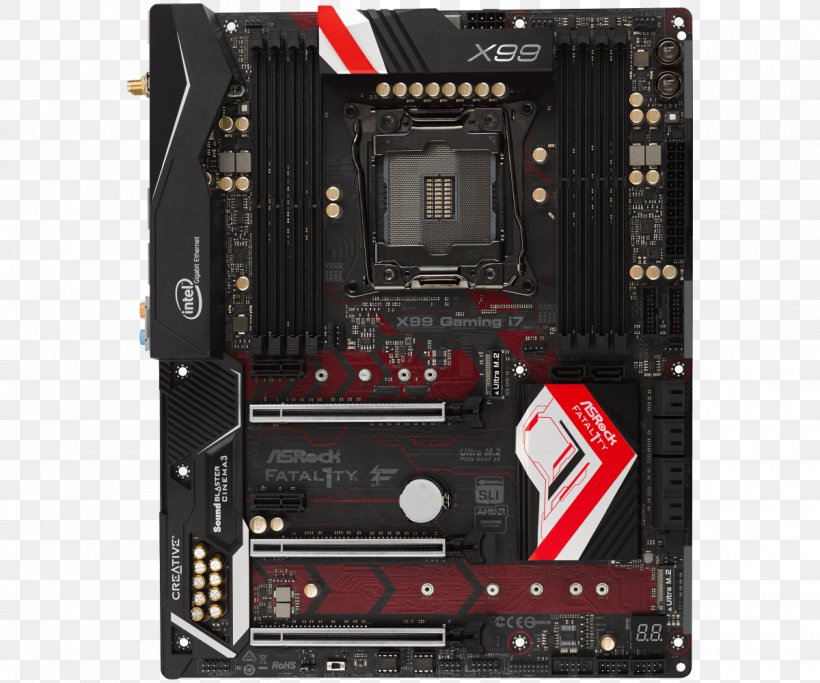 Motherboard ATX LGA 2011 ASRock Intel X99, PNG, 1200x1000px, Motherboard, Asrock, Atx, Chipset, Computer Component Download Free