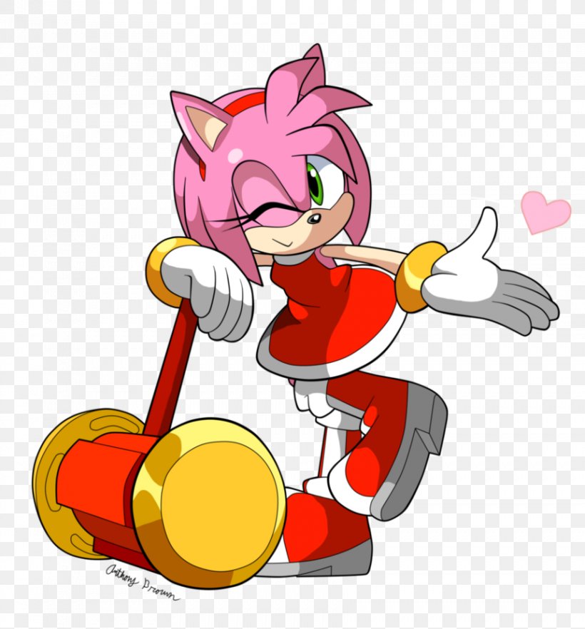 Amy Rose Ariciul Sonic Knuckles The Echidna Shadow The Hedgehog Sonic The Hedgehog, PNG, 861x927px, Watercolor, Cartoon, Flower, Frame, Heart Download Free