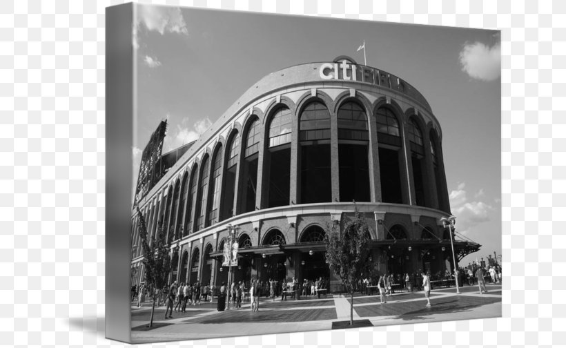 Citi Field Shea Stadium Ebbets Field New York Mets Dodger Stadium, PNG, 650x504px, Citi Field, Architecture, Art, Black And White, Brand Download Free