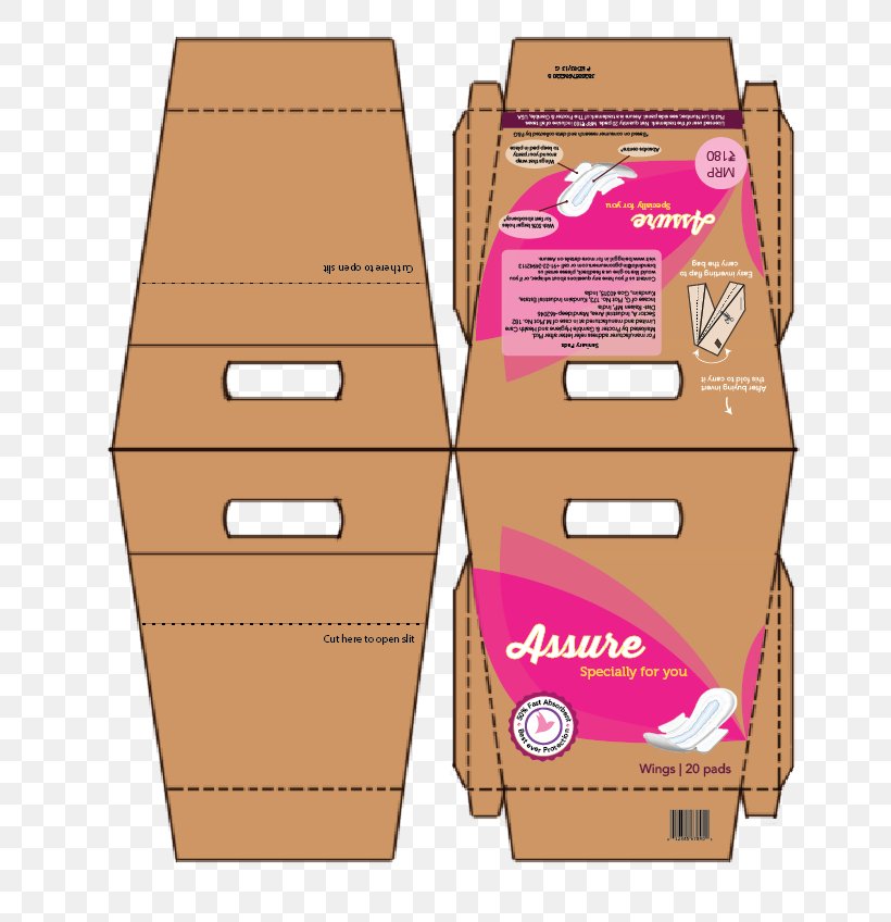 Cloth Napkins Sanitary Napkin Paper Feminine Sanitary Supplies Packaging And Labeling, PNG, 746x848px, Cloth Napkins, Box, Cardboard, Carton, Designer Download Free