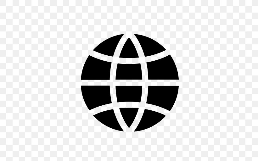 Globe Earth Logo, PNG, 512x512px, Globe, Black And White, Brand, Earth, Earth Symbol Download Free