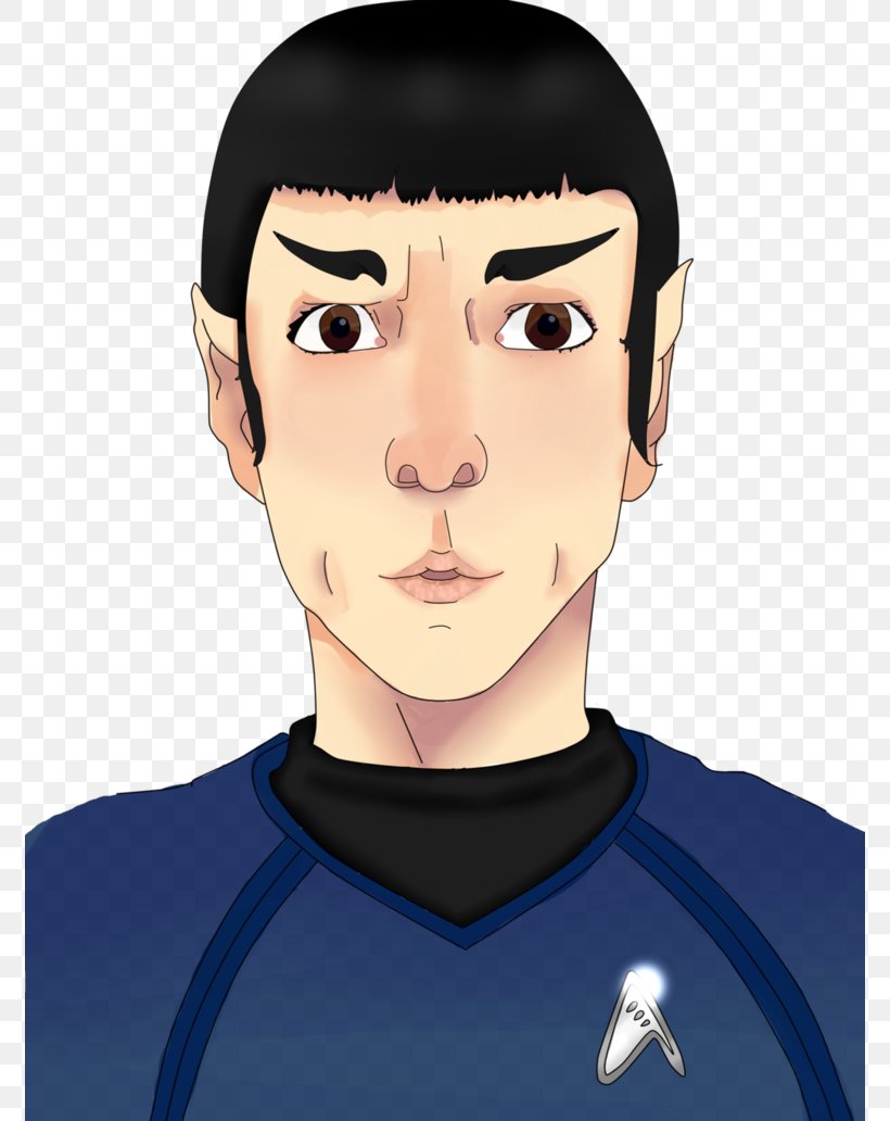 Spock James T. Kirk Star Trek Uhura Vulcan, PNG, 774x1032px, Spock, Black Hair, Brown Hair, Character, Cheek Download Free