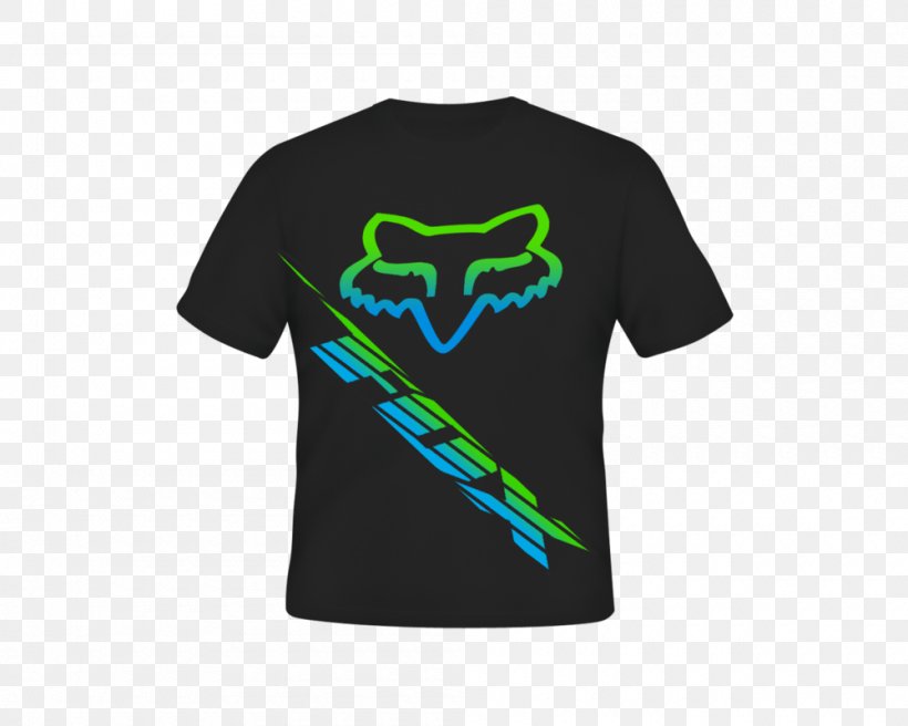 T-shirt Fox Racing Hoodie Blue Sleeve, PNG, 1000x800px, Tshirt, Active Shirt, Bicycle, Black, Blue Download Free