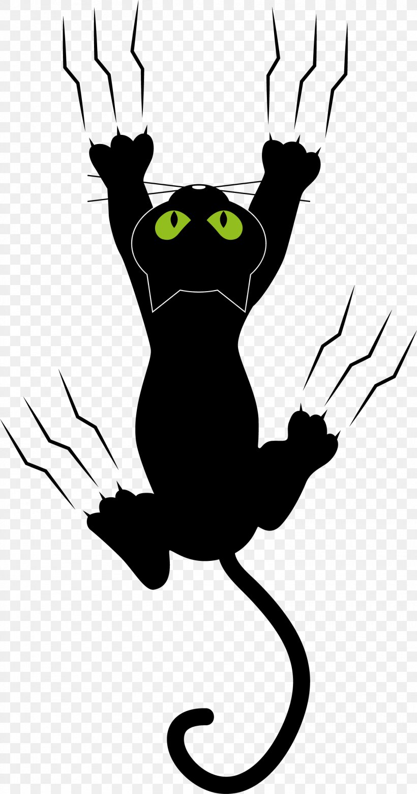 Cat Kitten Dog Paw, PNG, 1503x2861px, Cat, Amphibian, Black And White, Black Cat, Bumper Sticker Download Free