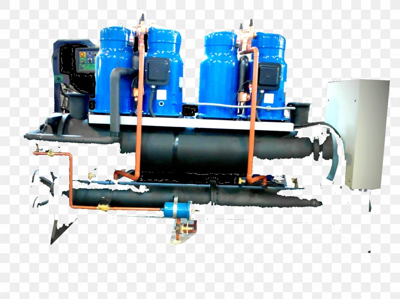 Chiller Compressor Machine Engineering Air, PNG, 1359x1019px, Chiller, Air, Air Conditioning, Air Handler, Building Insulation Download Free