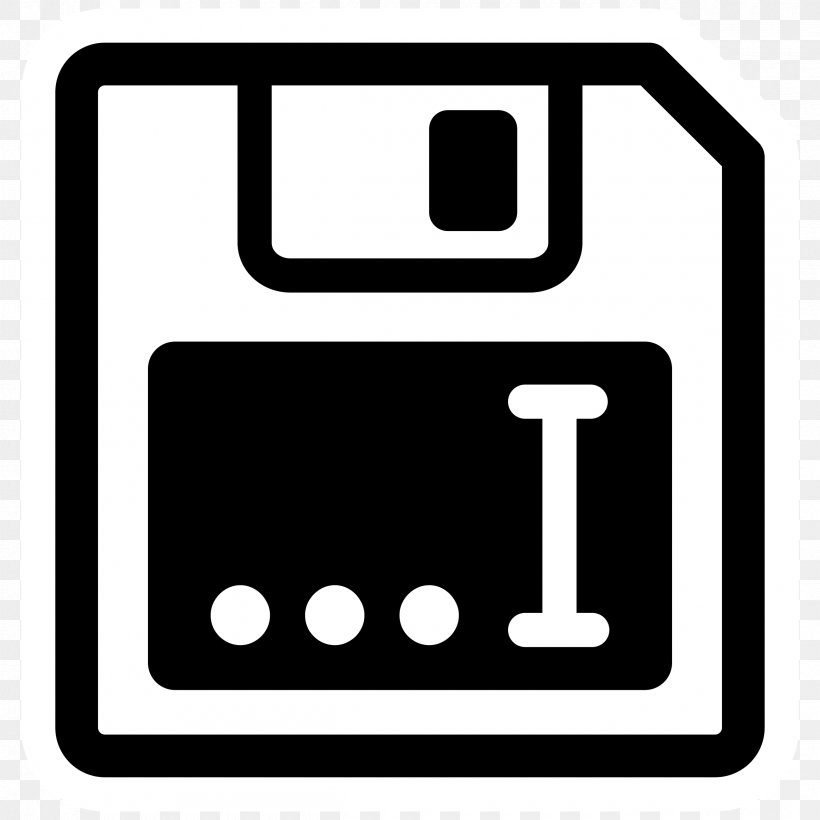 Download Floppy Disk Clip Art, PNG, 2400x2400px, Computer, Area, Black And White, Button, Disk Storage Download Free