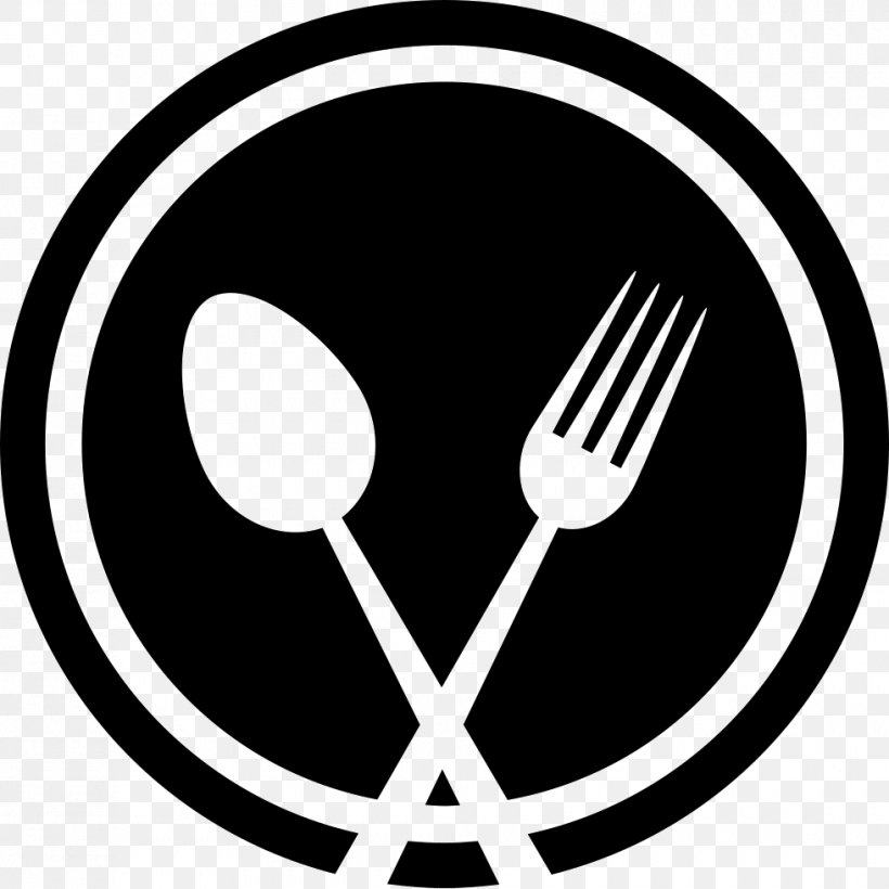 Knife Fork Spoon Kitchen Utensil Plate, PNG, 980x981px, Knife, Black And White, Cutlery, Fork, Icon Design Download Free