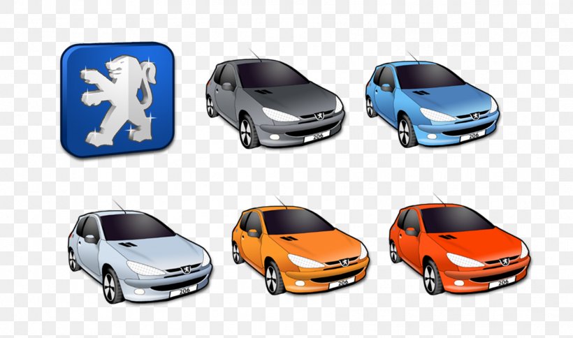 Peugeot 206 Car Icon, PNG, 1764x1042px, Car, Automotive Design, Automotive Exterior, Brand, City Car Download Free